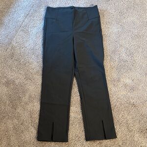 Athleta Charcoal Zippered Pants